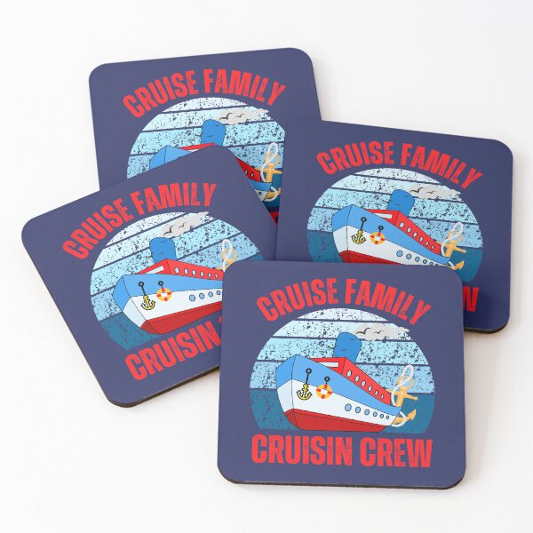 Item preview, Cool Ship Friend Group Cousin Cruise Family Cruisin Crew Boat Holiday Trip Vintage designed and sold by LittleZea.