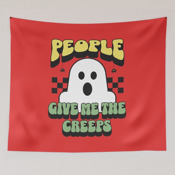 Item preview, People Give Me The Creeps designed and sold by RockBeeDesigns.