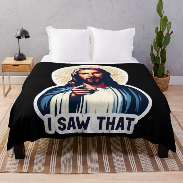 Item preview, I SAW THAT Jesus MeMe designed and sold by plushism.