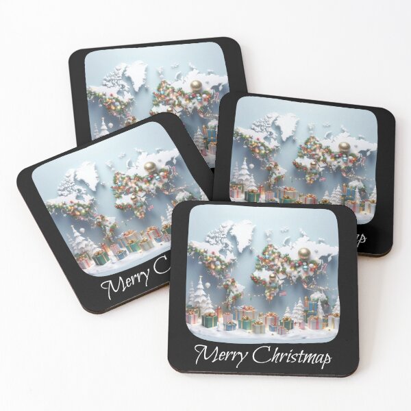 Item preview, Around the World in Merriment: Merry Christmap designed and sold by HeadTurningArt.