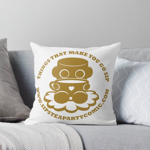 Item preview, Things That Make You Go Sip (Gold O'BOT) designed and sold by Carbon-Fibre Media.