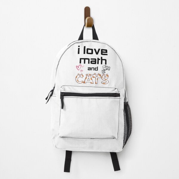 Item preview, i love math and cats designed and sold by belladesign7.