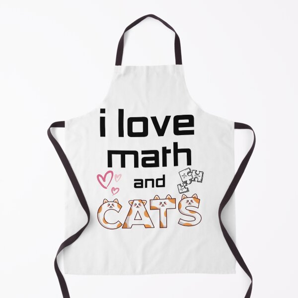 Item preview, i love math and cats designed and sold by belladesign7.