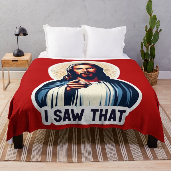 Item preview, I SAW THAT Jesus MeMe designed and sold by plushism.