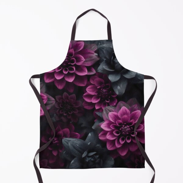Artikelvorschau, Midnight Garden Opulente Samtblumen Rosa Blaugrün entworfen und verkauft von artsandsoul.