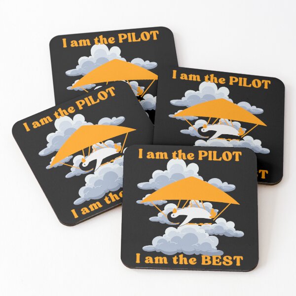 Item preview, Penguin the pilot, Hang gliding in the clouds, Funny Classic T-shirt designed and sold by MAGness.