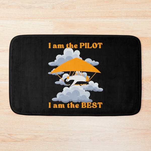 Item preview, Penguin the pilot, Hang gliding in the clouds, Funny Classic T-shirt designed and sold by MAGness.