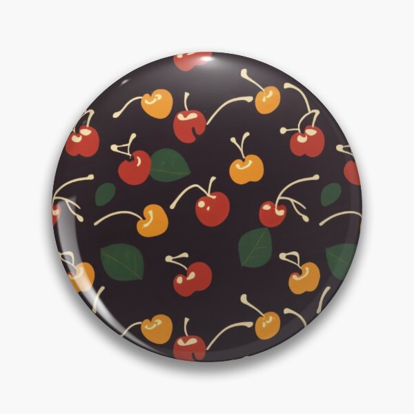 Artikelvorschau, Dark Autumn / Deep Autumn pattern, skin-tone matching, personal color analysis, PCA, cherries entworfen und verkauft von look4seasons.