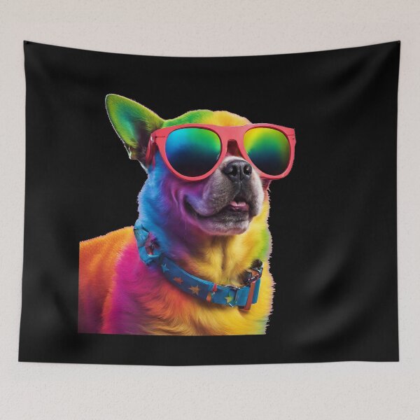 Item preview, Colorful Dog designed and sold by PixelRealm.