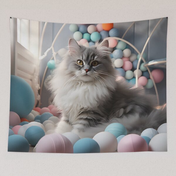 Item preview, Cuddly Cat Charm designed and sold by PixelPrisma.