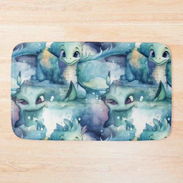 Item preview, Dragon Watercolour   Art Clothing and Decor Collection Seamless Pattern designed and sold by Sitred123.