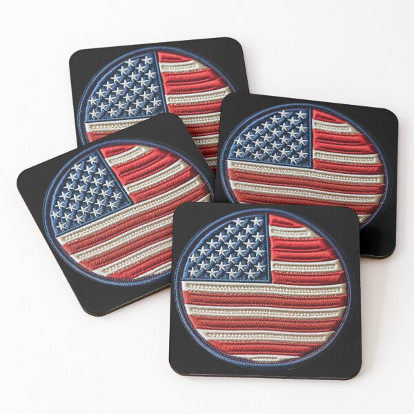 Item preview, United States Flag Emblem designed and sold by Master-Print.