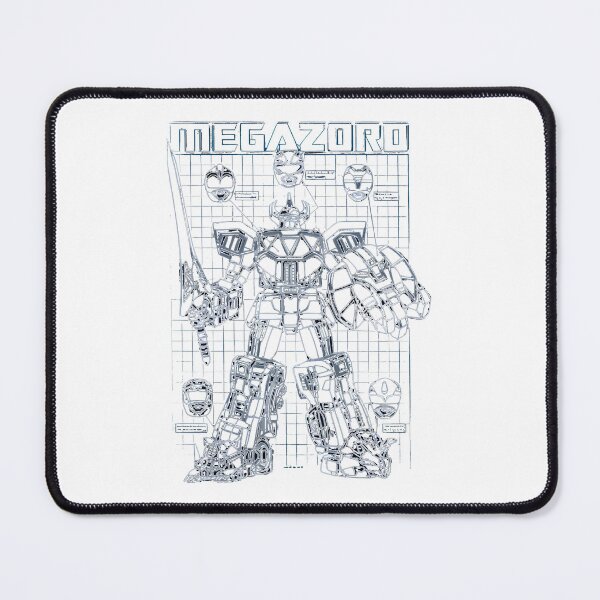 Item preview, Schematic Megazord Mighty Morphin designed and sold by falinaandini.