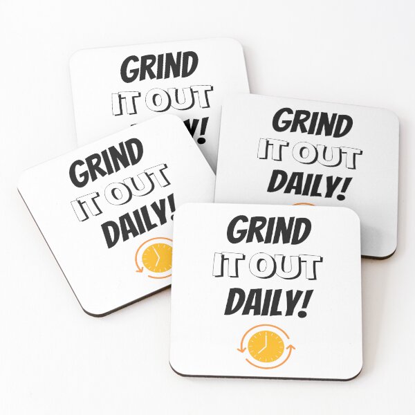 Item preview, Grind It Out Daily Design  designed and sold by JAMTEESHOP.