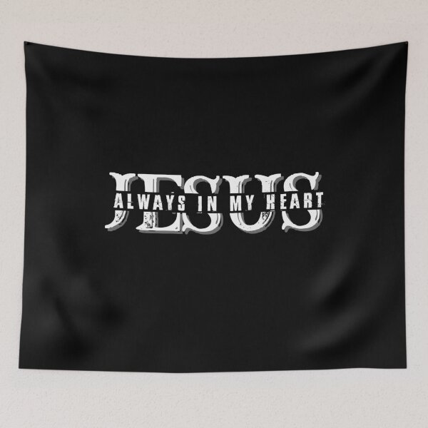 Item preview, Jesus Always In My Heart designed and sold by EmiAndMike.