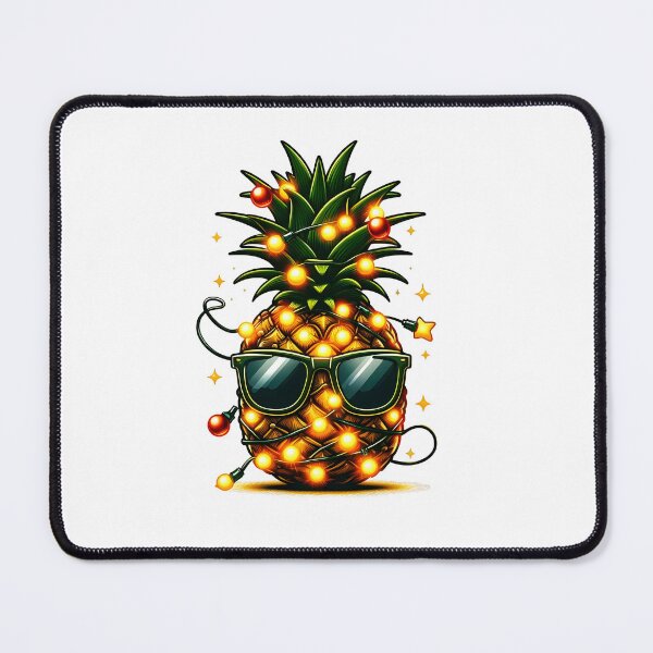Item preview, Pineapple Christmas Tree funny christmas designed and sold by GalaxyGraffiti.