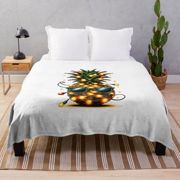 Item preview, Pineapple Christmas Tree funny christmas designed and sold by GalaxyGraffiti.