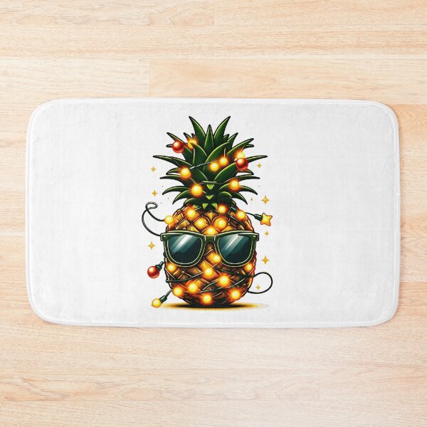 Item preview, Pineapple Christmas Tree funny christmas designed and sold by GalaxyGraffiti.