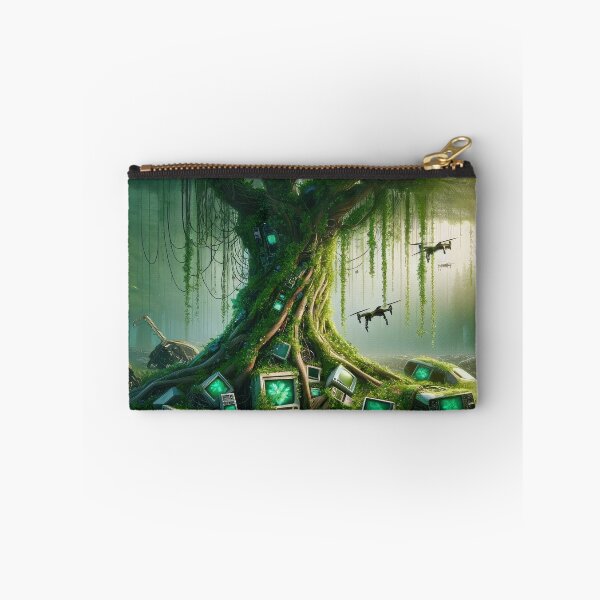 Item preview, Harmony in Nature - Technological Reclamation designed and sold by Newpixelland.