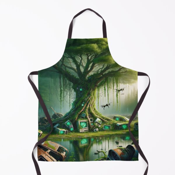Item preview, Harmony in Nature - Technological Reclamation designed and sold by Newpixelland.