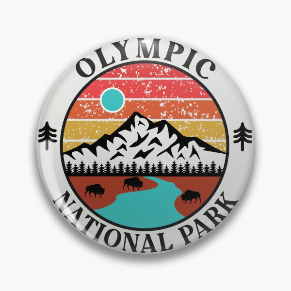 Item preview, Olympic National Park-Vintage designed and sold by nature-space.