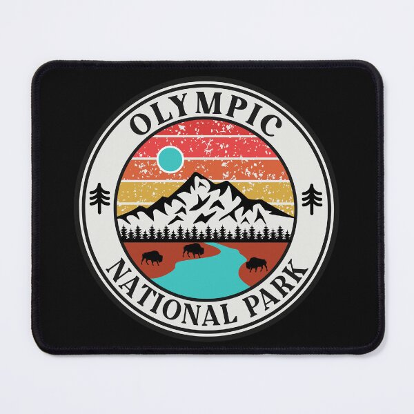Item preview, Olympic National Park-Vintage designed and sold by nature-space.