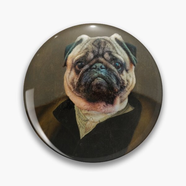Item preview, Pug Renaissance Portrait designed and sold by TeraiNB.