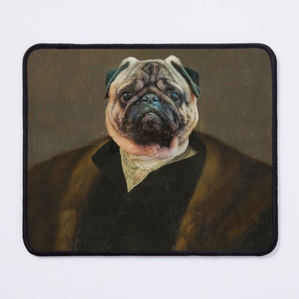 Item preview, Pug Renaissance Portrait designed and sold by TeraiNB.