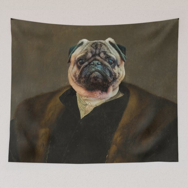 Item preview, Pug Renaissance Portrait designed and sold by TeraiNB.
