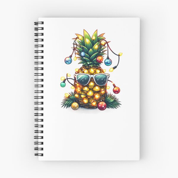 Item preview, Pineapple Christmas Tree funny christmas designed and sold by GalaxyGraffiti.