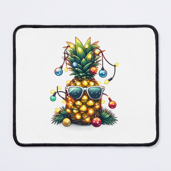 Item preview, Pineapple Christmas Tree funny christmas designed and sold by GalaxyGraffiti.
