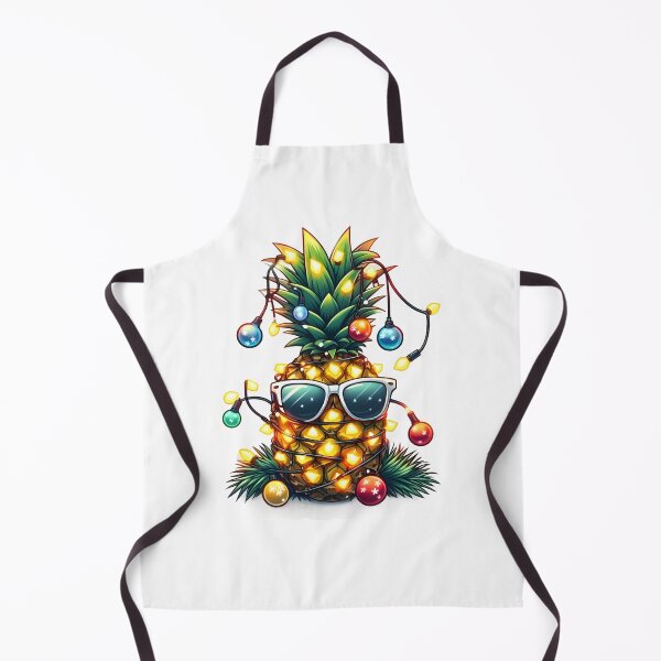 Item preview, Pineapple Christmas Tree funny christmas designed and sold by GalaxyGraffiti.