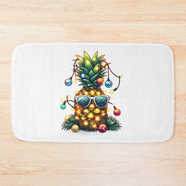 Item preview, Pineapple Christmas Tree funny christmas designed and sold by GalaxyGraffiti.