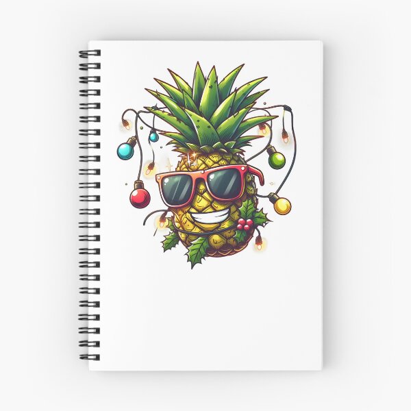 Item preview, Pineapple Christmas Tree funny christmas designed and sold by GalaxyGraffiti.