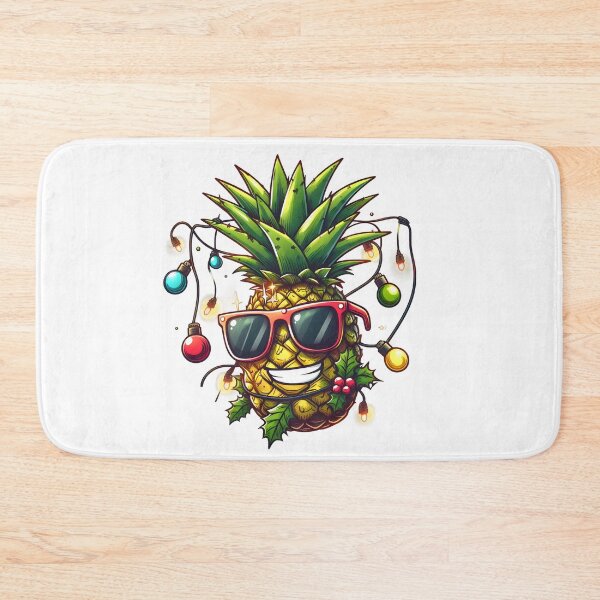 Item preview, Pineapple Christmas Tree funny christmas designed and sold by GalaxyGraffiti.