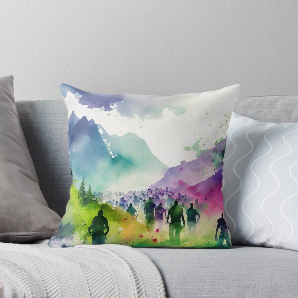 Item preview, Hoarding zombies in the mountains designed and sold by Hathea.