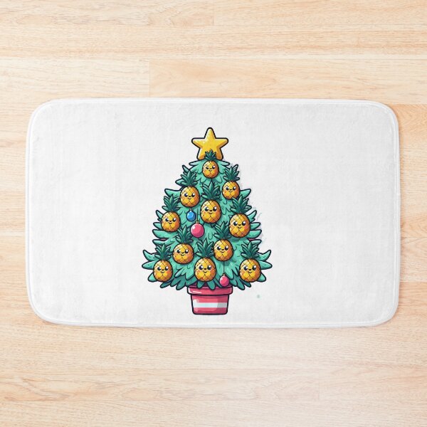 Item preview, Pineapple Christmas Tree funny christmas designed and sold by GalaxyGraffiti.