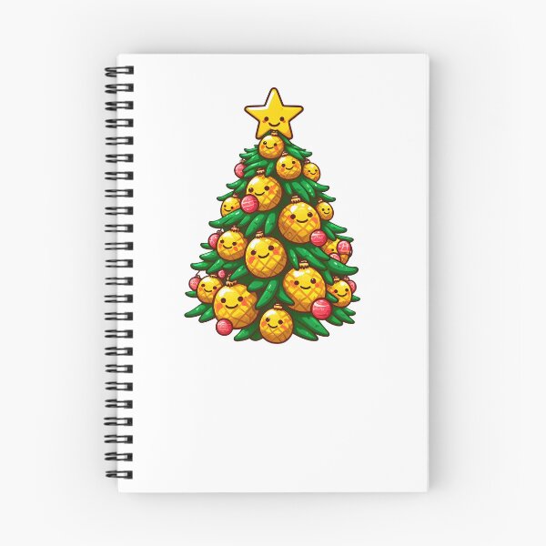 Item preview, Pineapple Christmas Tree funny christmas designed and sold by GalaxyGraffiti.