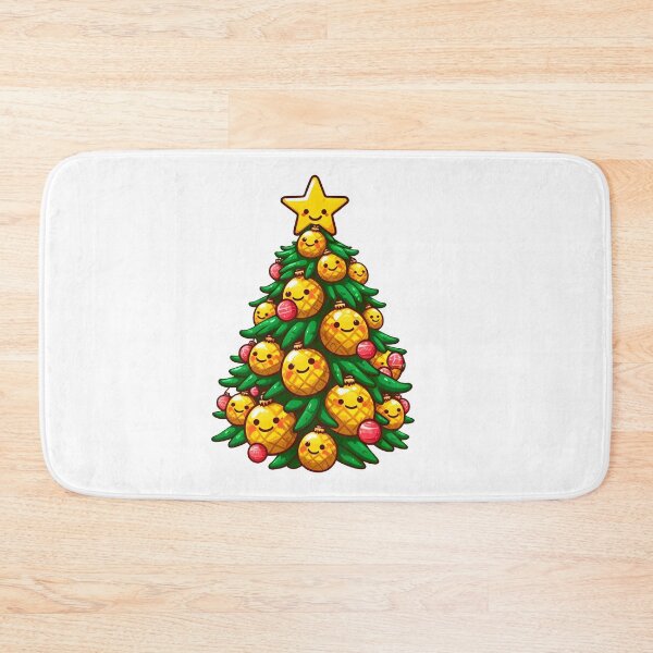 Item preview, Pineapple Christmas Tree funny christmas designed and sold by GalaxyGraffiti.
