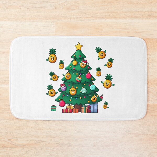 Item preview, Pineapple Christmas Tree funny christmas designed and sold by GalaxyGraffiti.