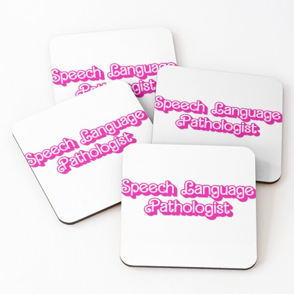 Item preview, Speech Language Pathologist SLP Speech Therapy Woman Pink designed and sold by DigitalMaestro.