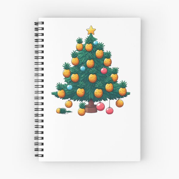 Item preview, Pineapple Christmas Tree funny christmas designed and sold by GalaxyGraffiti.