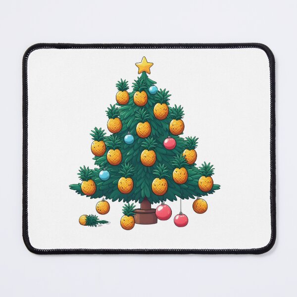 Item preview, Pineapple Christmas Tree funny christmas designed and sold by GalaxyGraffiti.