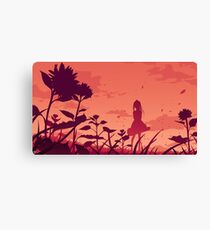 Your Lie in April art Canvas Print