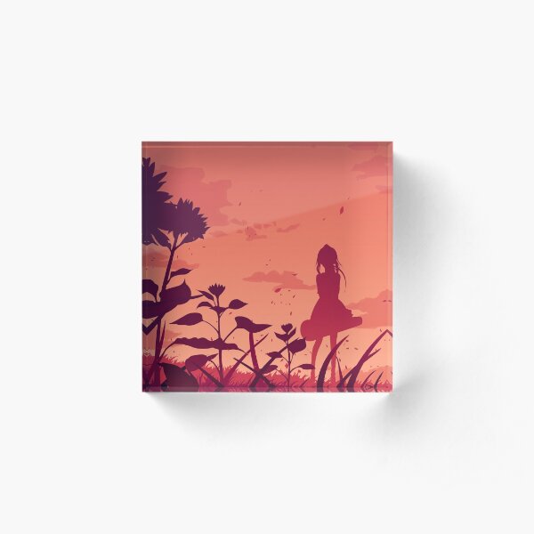 Your Lie in April art Acrylic Block