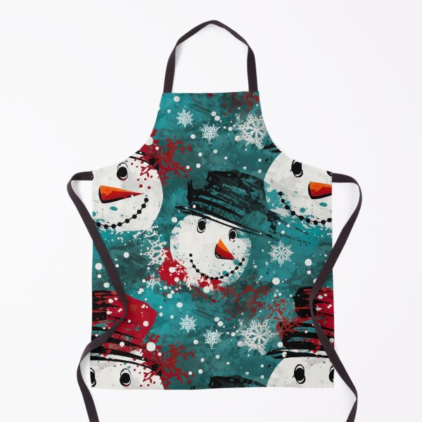 Aperçu de l'œuvre Snowmen Tiled Pattern créée et vendue par Yogimeister.