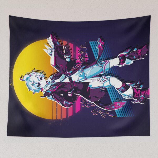 Item preview, Genshin Impact - Mika *80s retro* designed and sold by MyRetroArt.