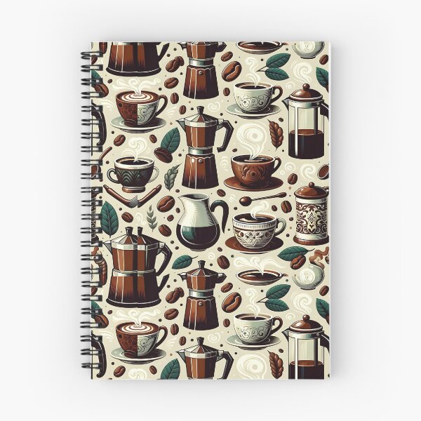 Item preview, Aromatic Brew Coffee Pattern designed and sold by RuyaFab.