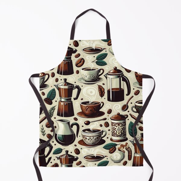 Item preview, Aromatic Brew Coffee Pattern designed and sold by RuyaFab.