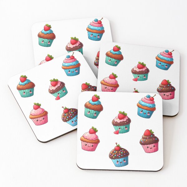 Item preview, Happy Cupcakes Set designed and sold by Lyssarien.
